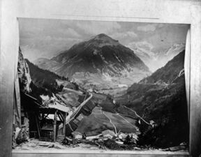 Painting of the Austrian Railway