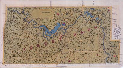 Map of Forest Park in 1901