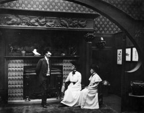 The Austrian Commissioner in the Parlor